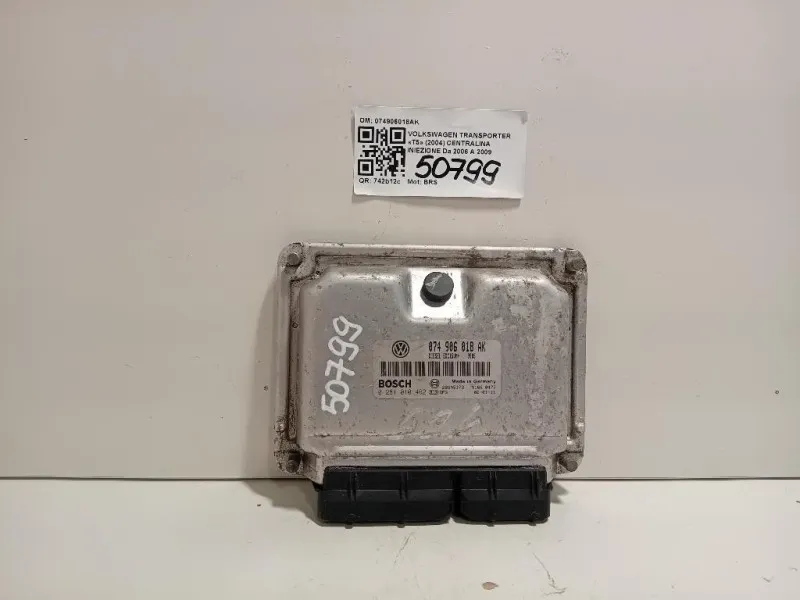 Centralina Iniezione 074906018AK Volkswagen Transporter T5 2004