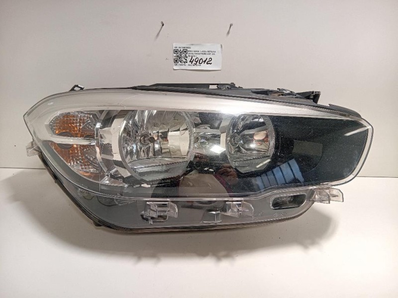 Proiettore ANT DX A8735839409 Bmw Serie 1 F20 Berlina 2015