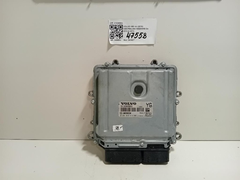 Centralina Iniezione 31336983 Volvo V60 I 2010