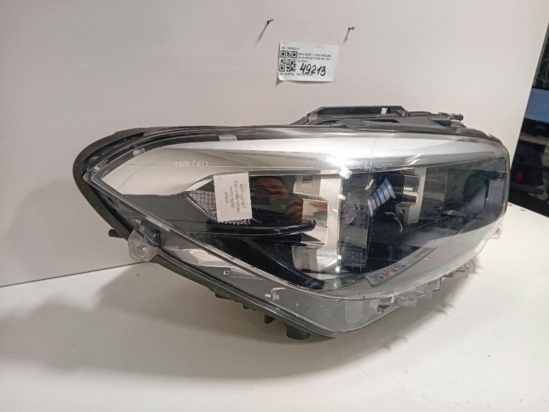 Proiettore ANT DX 7492624-01 Bmw Serie 1 F20 Berlina 2015