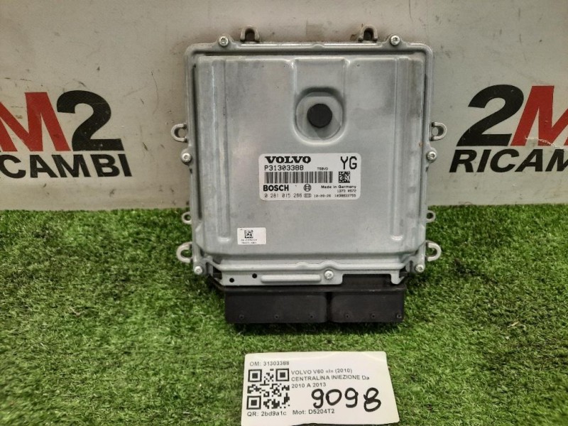 Centralina Iniezione 31303388 Volvo V60 I 2010