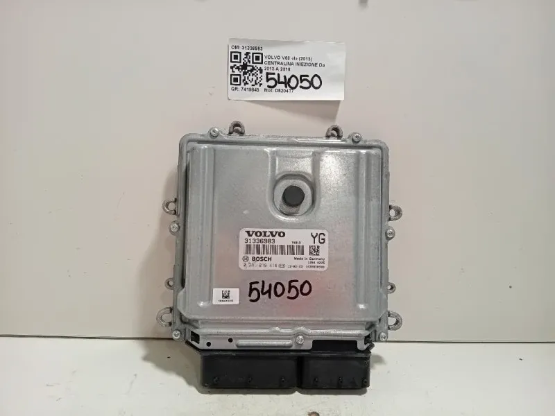 Centralina Iniezione 31336983 Volvo V60 I 2013