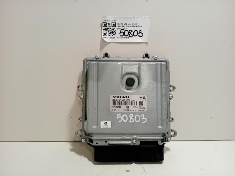 Centralina Iniezione 31272462 Volvo V70 III 2008