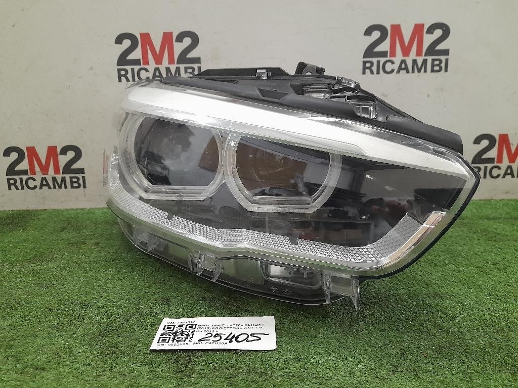Proiettore ANT DX 7453518 Bmw Serie 1 F20 Berlina 2015