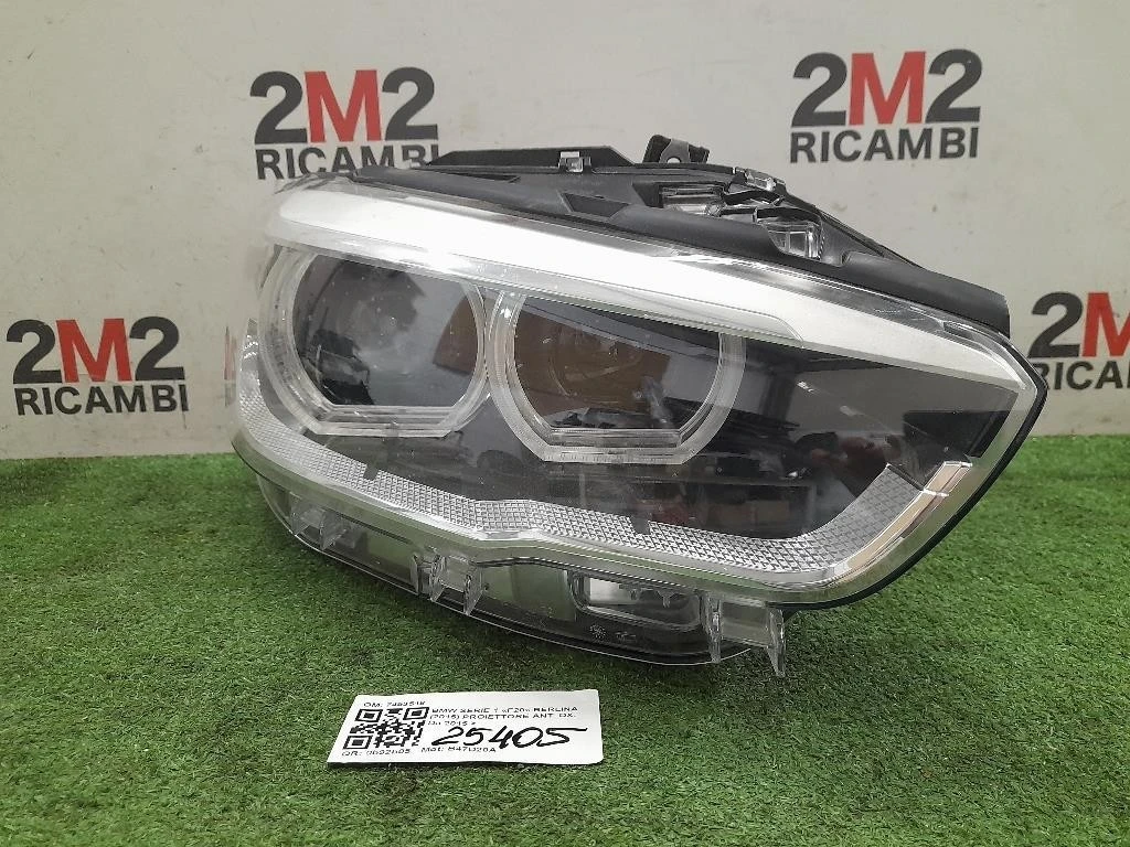 Proiettore ANT DX 7453518 Bmw Serie 1 F20 Berlina 2015
