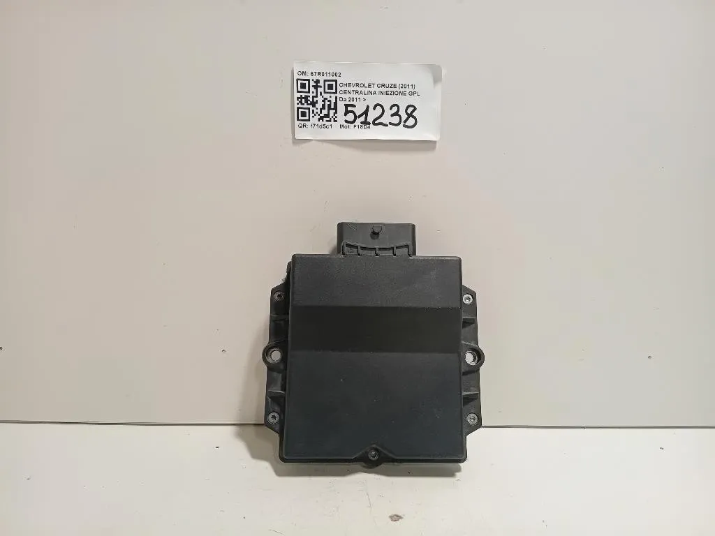 Centralina Iniezione GPL 67R011002 110R001001 Chevrolet Cruze 2011