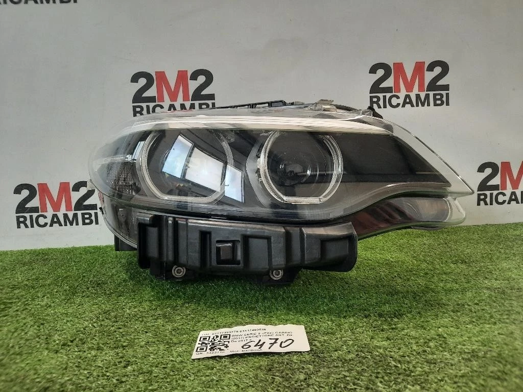 Proiettore ANT DX 63117493638 Bmw Serie 2 F23 Cabrio 2017