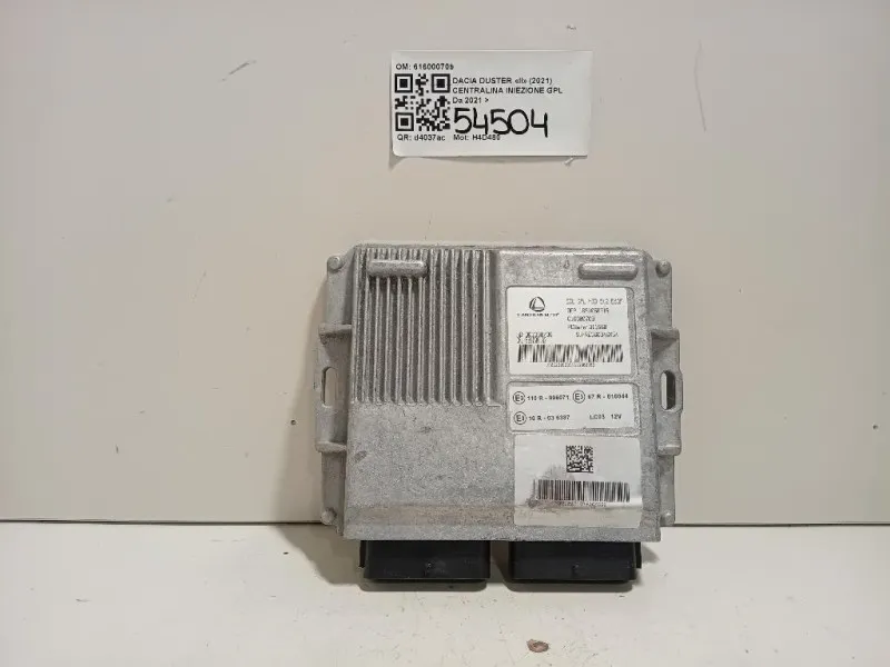 Centralina Iniezione GPL 616000709 Dacia Duster II 2021