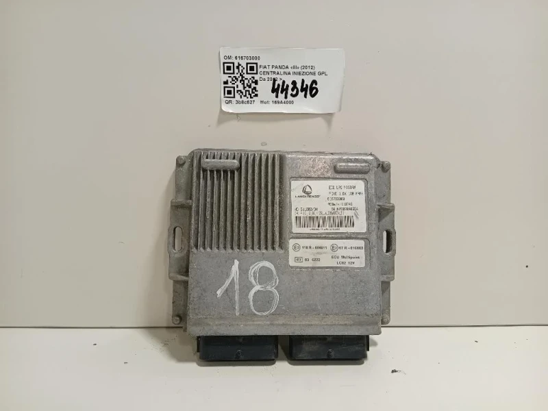 Centralina Iniezione GPL 616703000 Fiat Panda III 2012