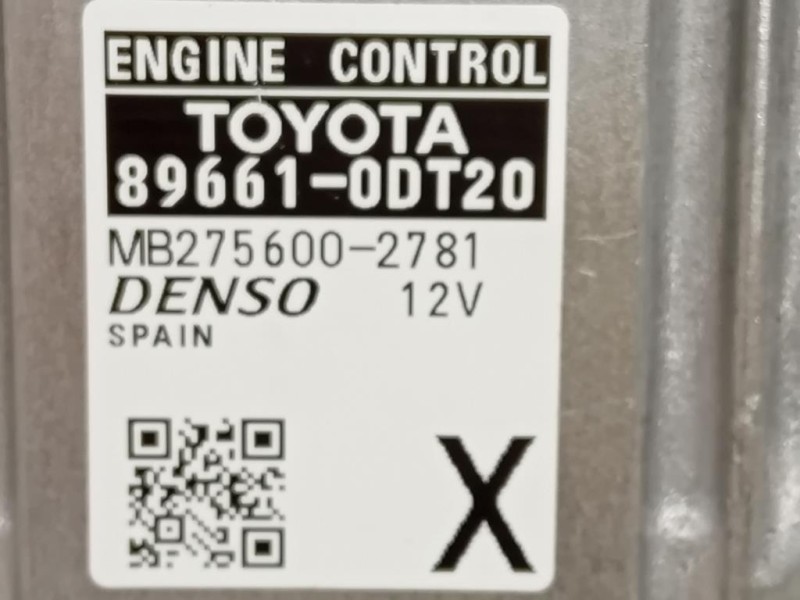 Centralina Iniezione Ibrida 98661-0DT20 Toyota Yaris IV 2017