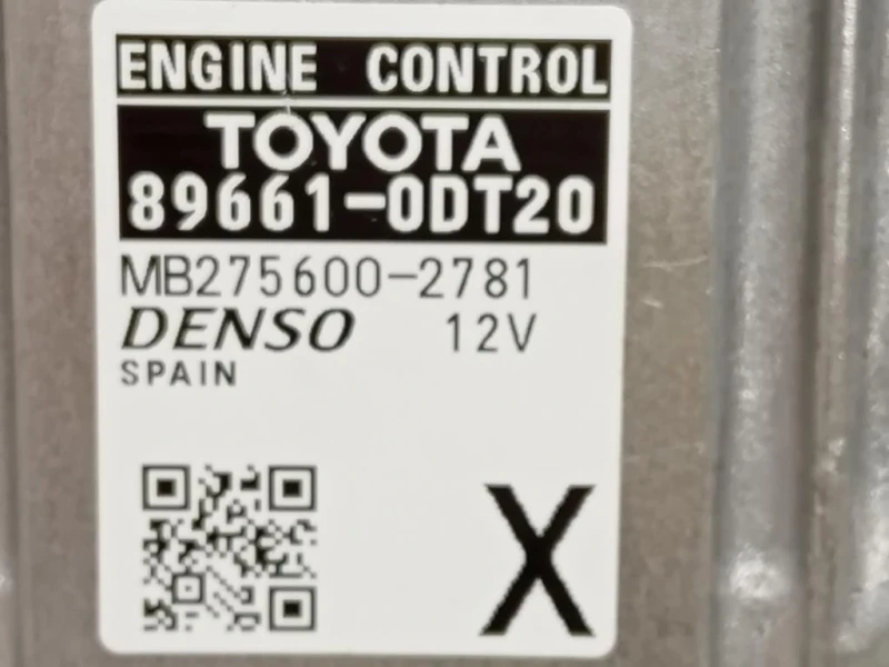 Centralina Iniezione Ibrida 98661-0DT20 Toyota Yaris IV 2017