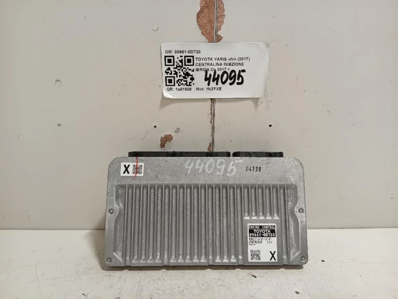 Centralina Iniezione Ibrida 98661-0DT20 Toyota Yaris IV 2017