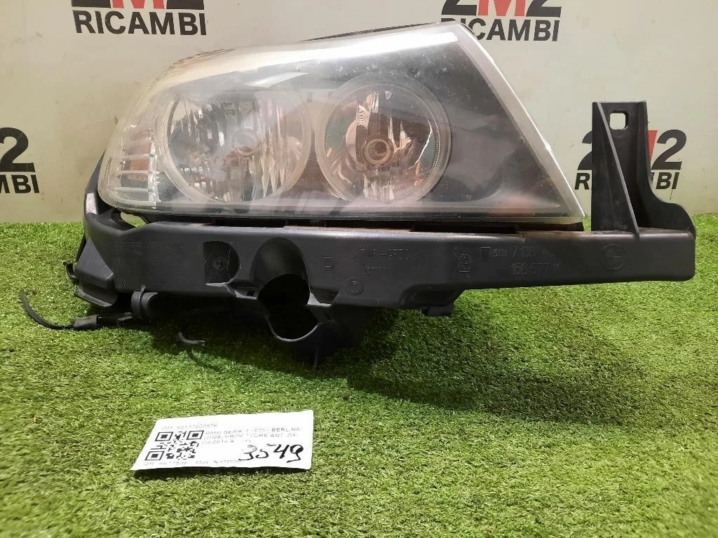 Proiettore ANT DX 89318941 63117202576 Bmw Serie 3 E90 Berlina 2005