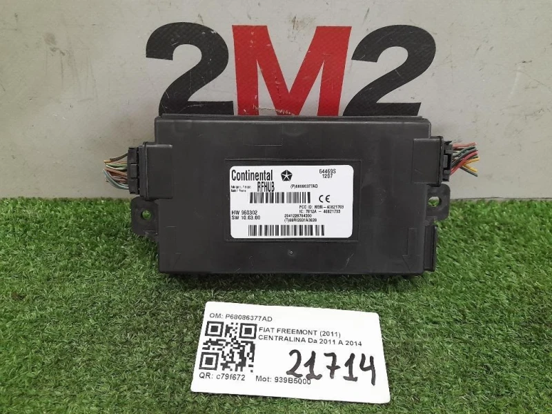 Centralina Keyless GO P68086377AD Fiat Freemont 2011