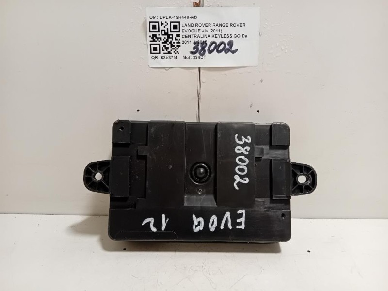 Centralina Keyless GO DPLA19H440AB Land Rover Range Rover Evoque I 2011