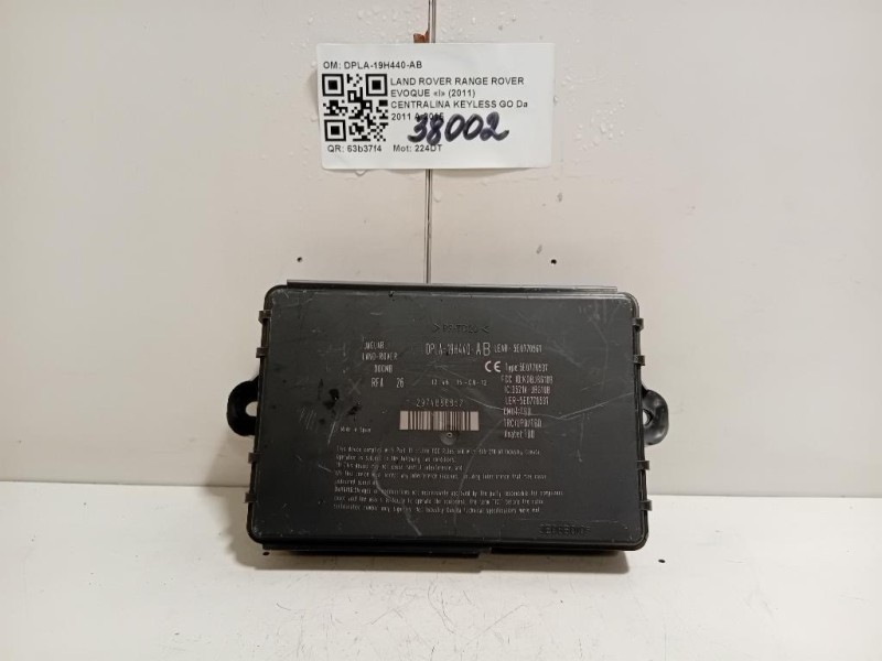 Centralina Keyless GO DPLA19H440AB Land Rover Range Rover Evoque I 2011