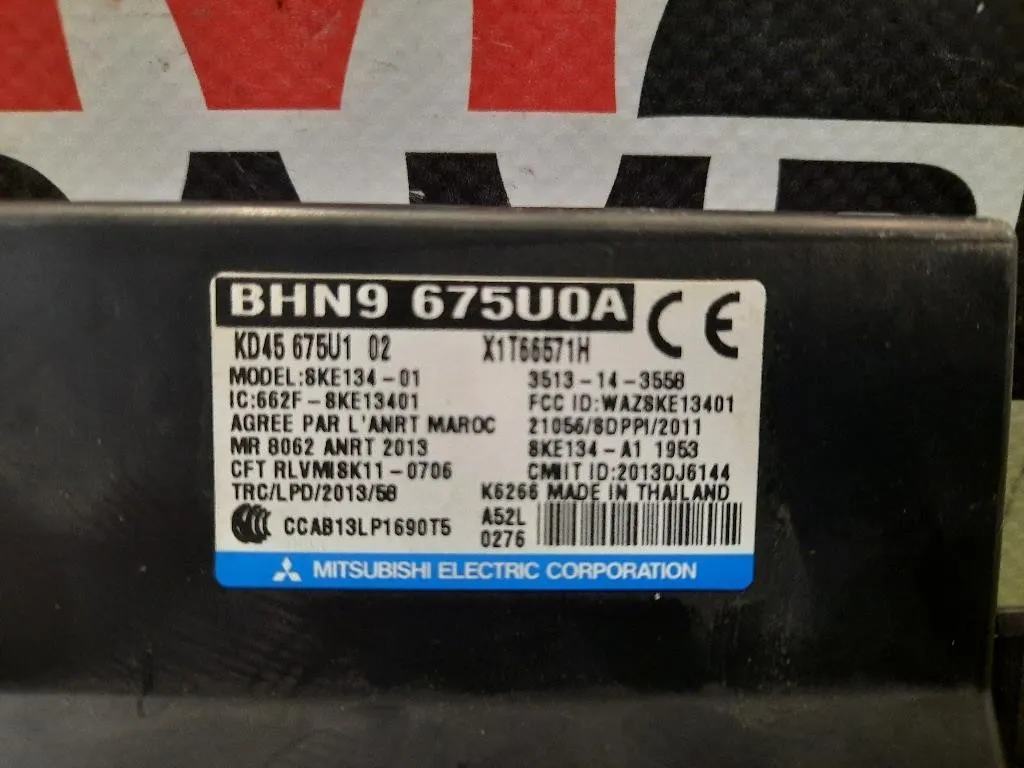 Centralina Keyless GO BHN9675U0A Mazda 3 III 2014