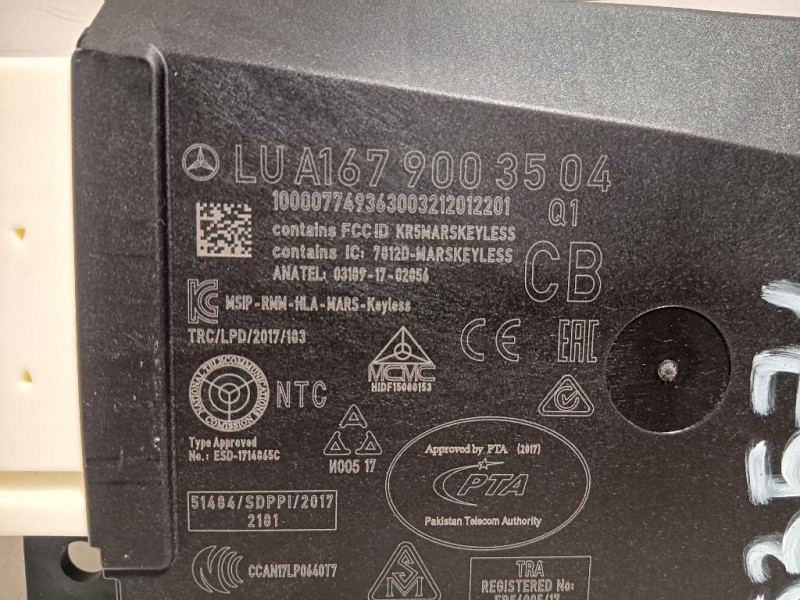 Centralina Keyless GO A1679003504 Mercedes Classe A W177 2018