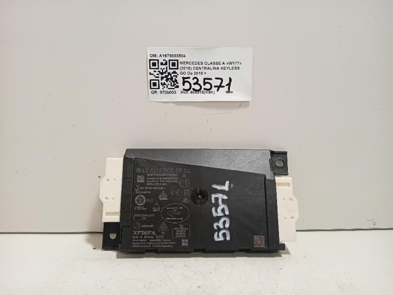 Centralina Keyless GO A1679003504 Mercedes Classe A W177 2018
