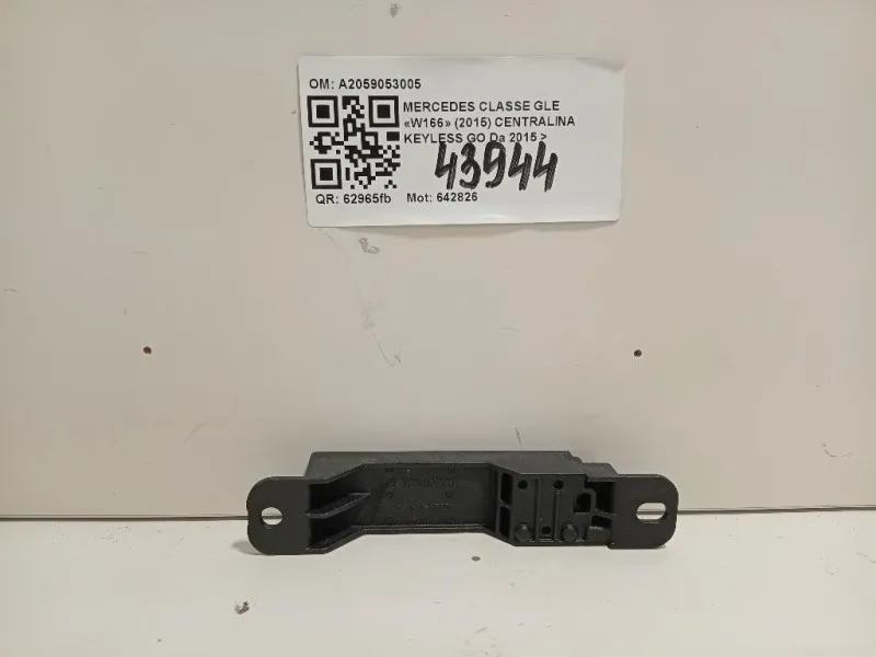 Centralina Keyless GO A2059053005 Mercedes Classe GLE W166 2015