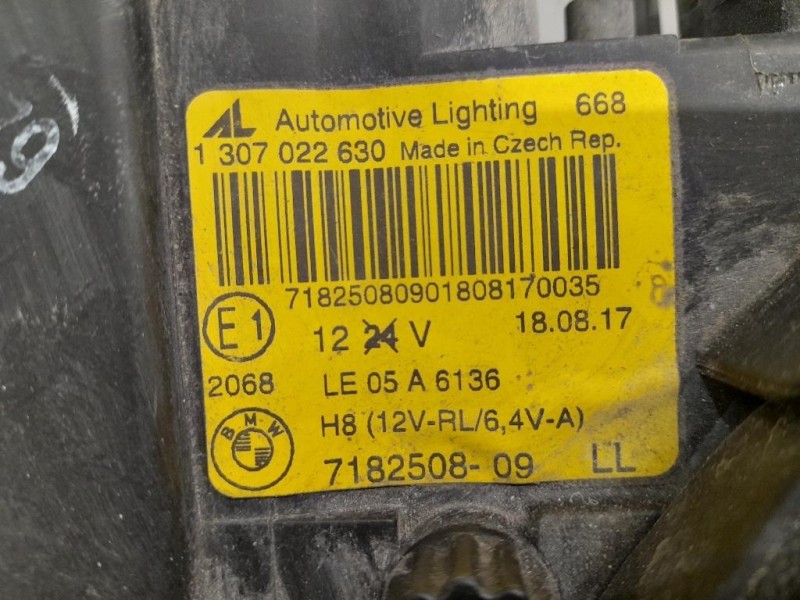 Proiettore ANT DX 7182508 Bmw Serie 3 E92 Coupe 2007