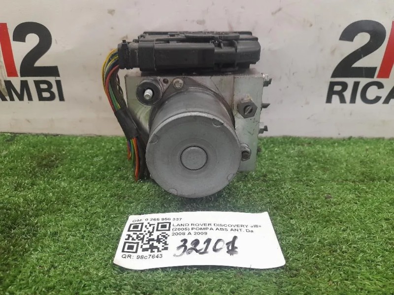 Pompa ABS ANT 0 265 950 337 Land Rover Discovery III 2005