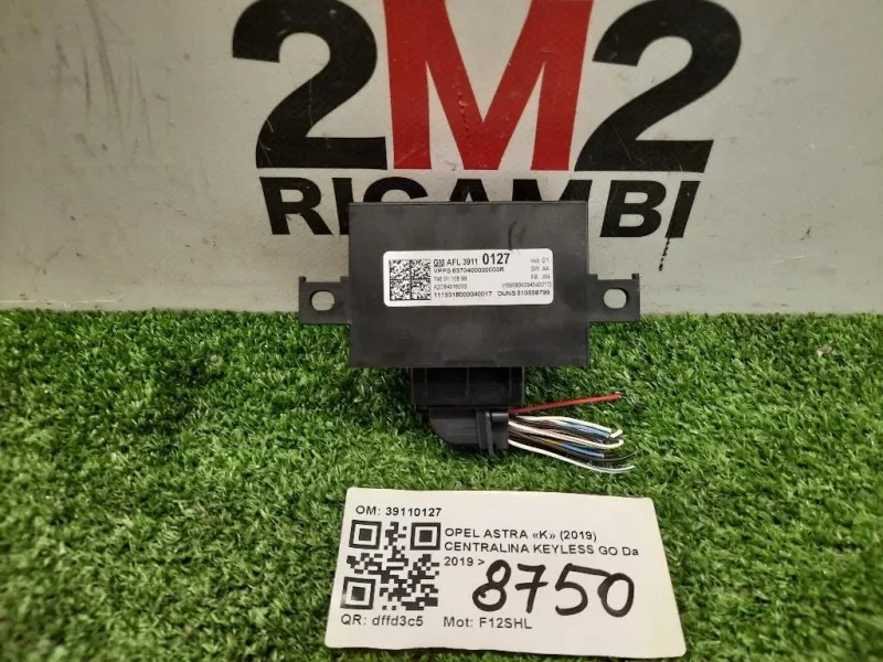Centralina Keyless GO 39110127 Opel Astra K 2019