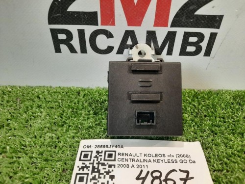 Centralina Keyless GO 28595JY40A Renault Koleos I 2008