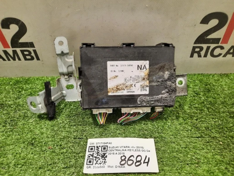 Centralina Keyless GO 3717154PA0 Suzuki Vitara II 2015