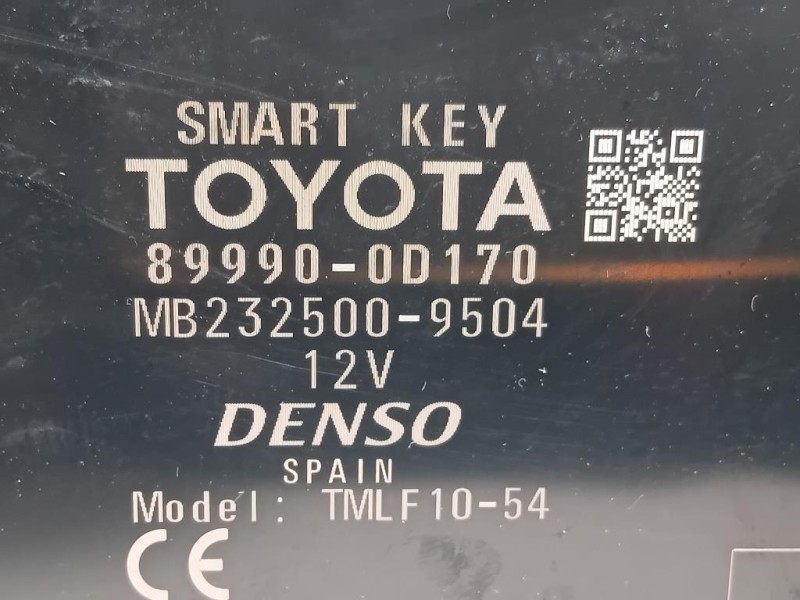 Centralina Keyless GO 89990-0D170 Toyota Yaris IV 2014