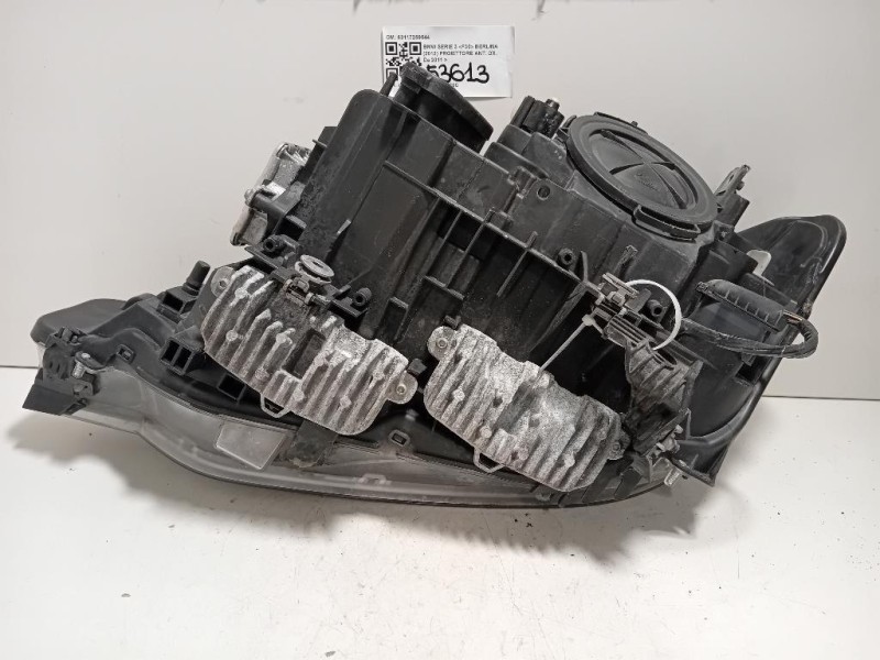 Proiettore ANT DX 63117259544 Bmw Serie 3 F30 Berlina 2012
