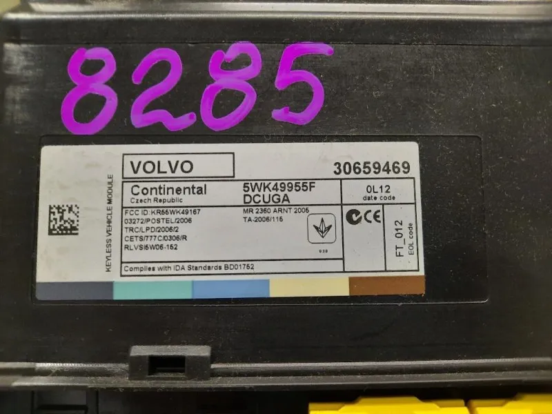 Centralina Keyless GO 30659469 Volvo S60 II 2010