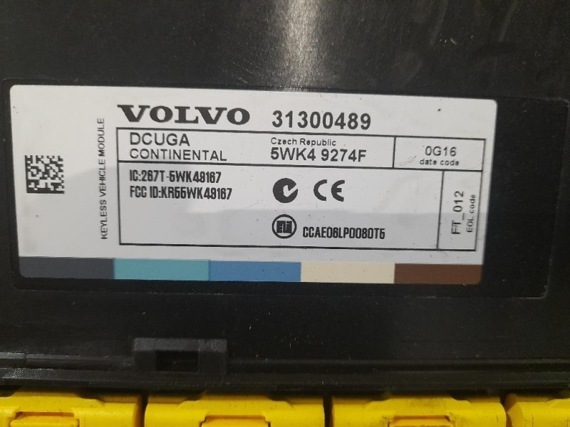 Centralina Keyless GO 31300489 Volvo V50 2004