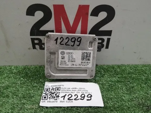 Centralina LED LUCE Diurna ANT DX 4G0907697D Audi Q5 8RB 2012