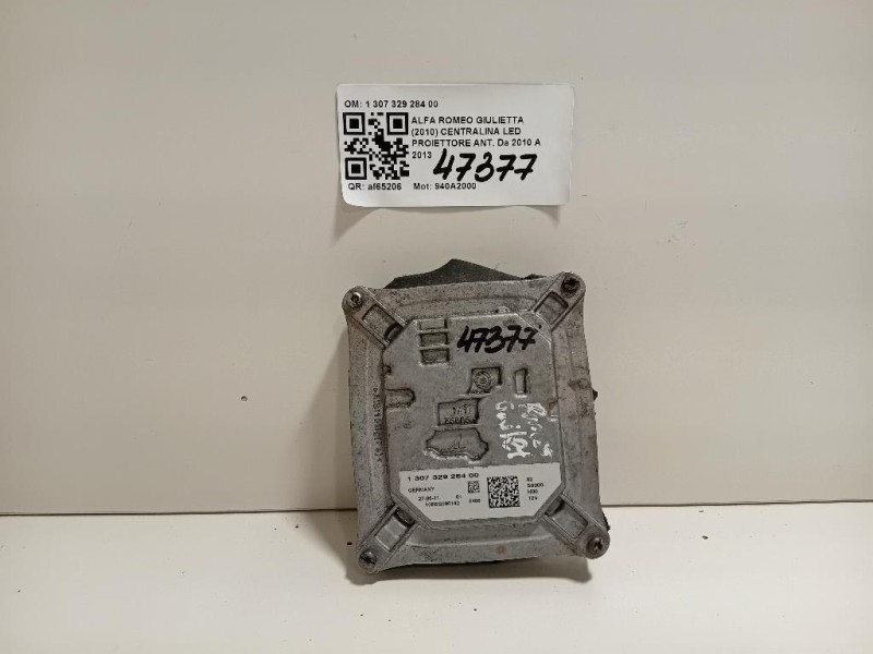 Centralina LED Proiettore ANT 1 307 329 284 00 Alfa Romeo Giulietta 2010