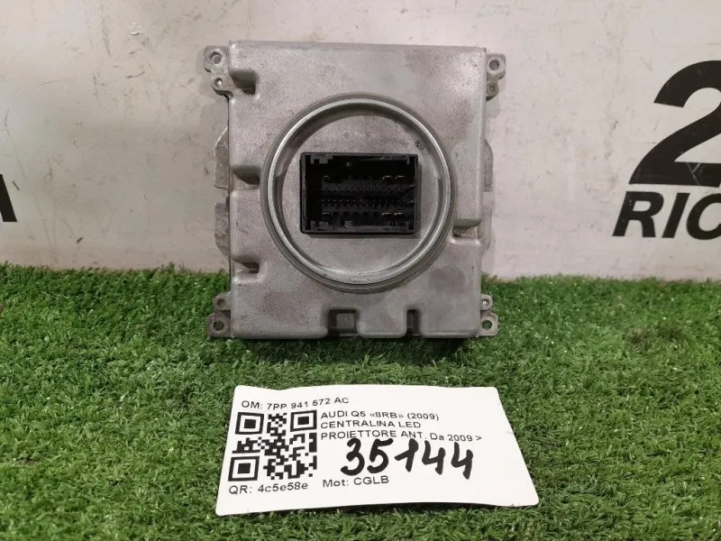 Centralina LED Proiettore ANT 7PP 941 572 AC Audi Q5 8RB 2009