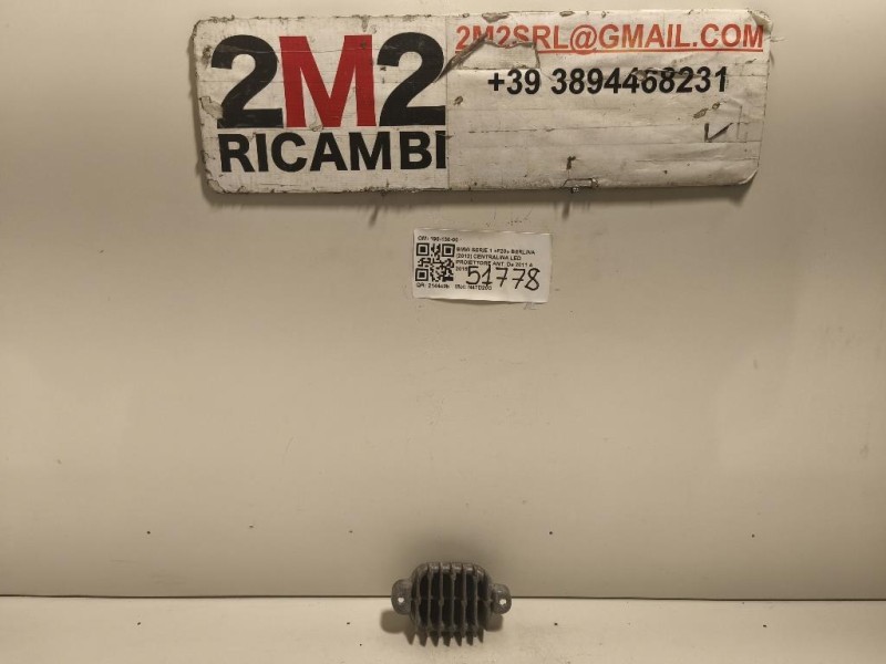 Centralina LED Proiettore ANT 198-130-00 Bmw Serie 1 F20 Berlina 2012