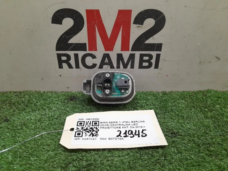 Centralina LED Proiettore ANT 19813200 Bmw Serie 1 F20 Berlina 2015