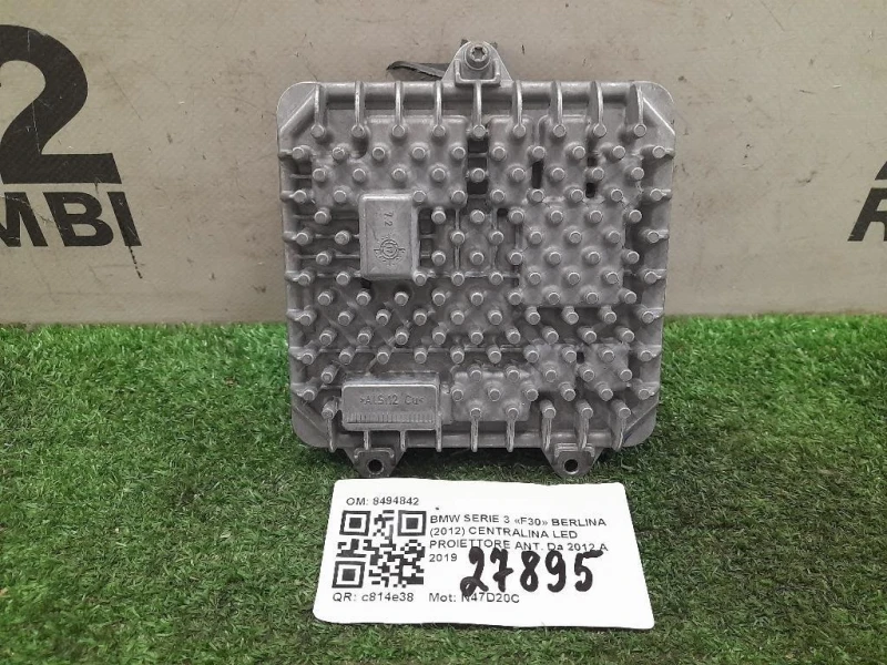 Centralina LED Proiettore ANT 8494842 Bmw Serie 3 F30 Berlina 2012