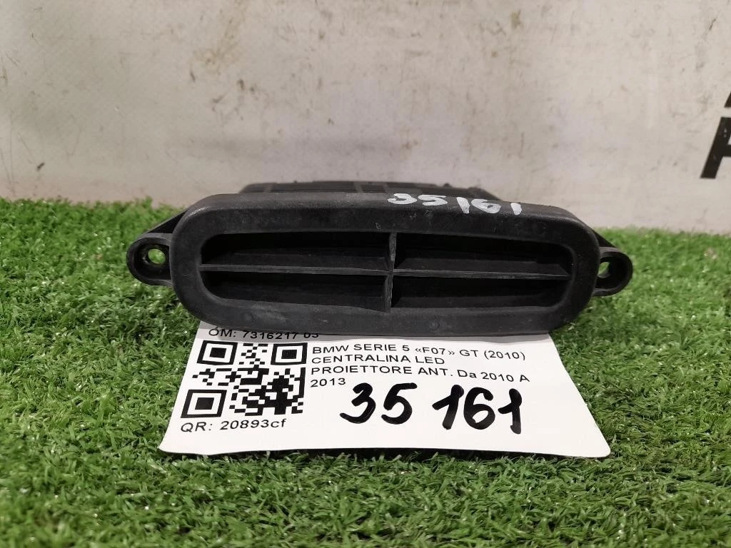 Centralina LED Proiettore ANT 7316217 03 Bmw Serie 5 F07 GT 2010
