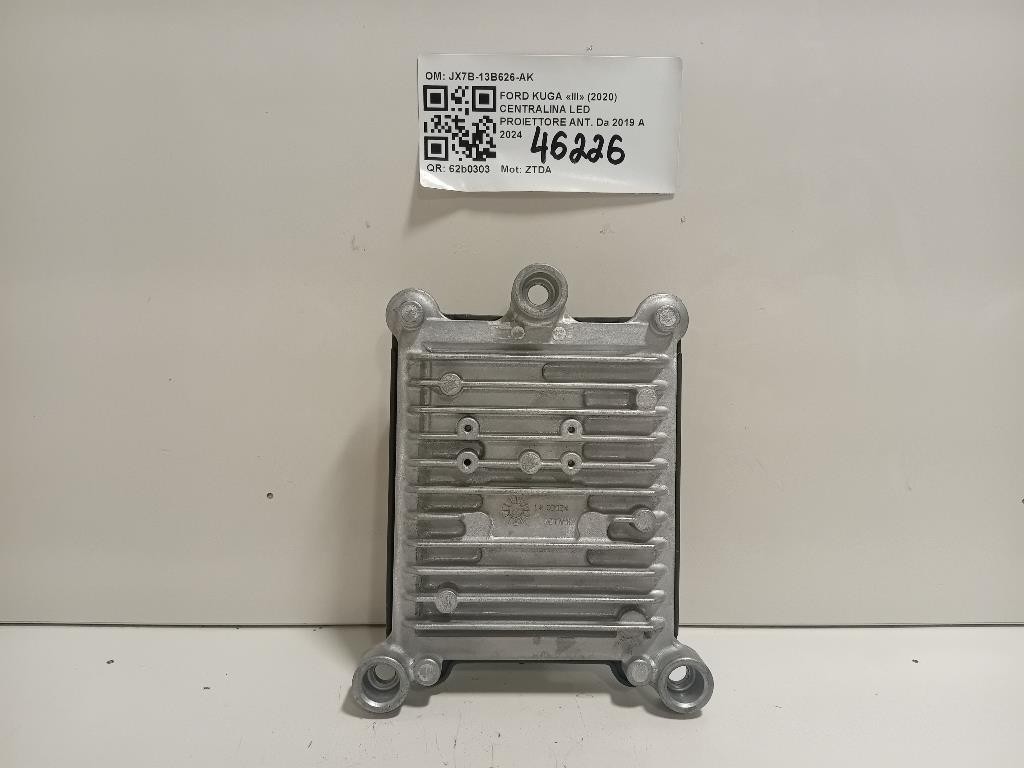 Centralina LED Proiettore ANT JX7B-13B626-AK Ford KUGA III 2020