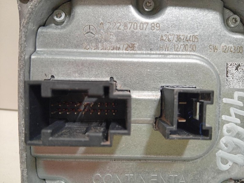 Centralina LED Proiettore ANT A2228700789 Mercedes Classe C W205 2014