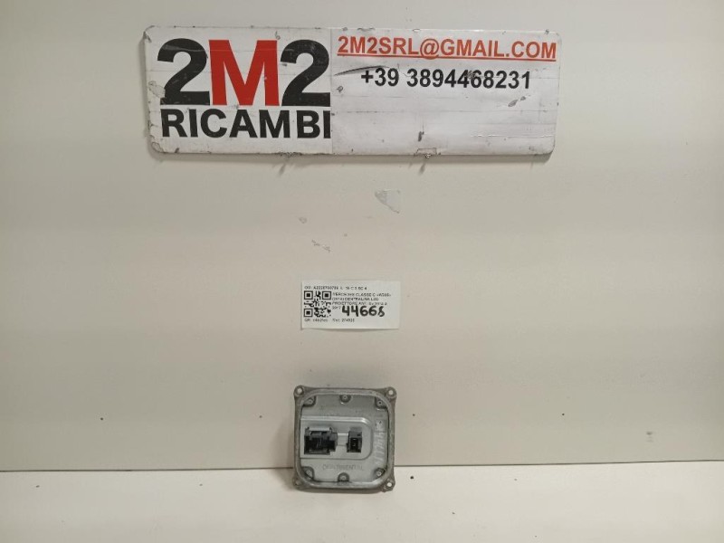 Centralina LED Proiettore ANT A2228700789 Mercedes Classe C W205 2014