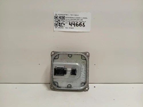 Centralina LED Proiettore ANT A2228700789 Mercedes Classe C W205 2014