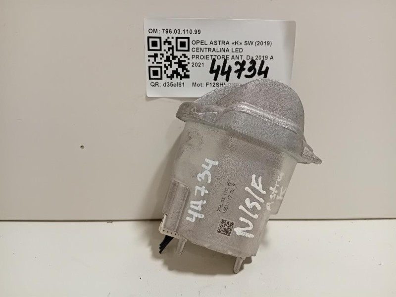 Centralina LED Proiettore ANT 7960311099 Opel Astra K SW 2019