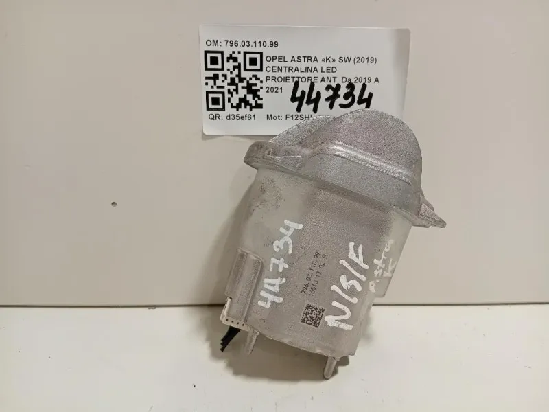 Centralina LED Proiettore ANT 7960311099 Opel Astra K SW 2019