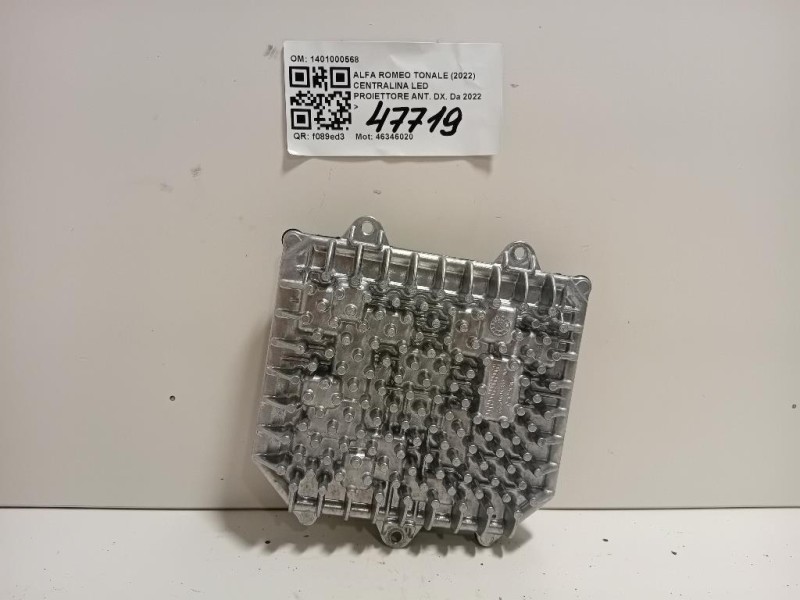 Centralina LED Proiettore ANT DX 1401000568 Alfa Romeo Tonale 2022