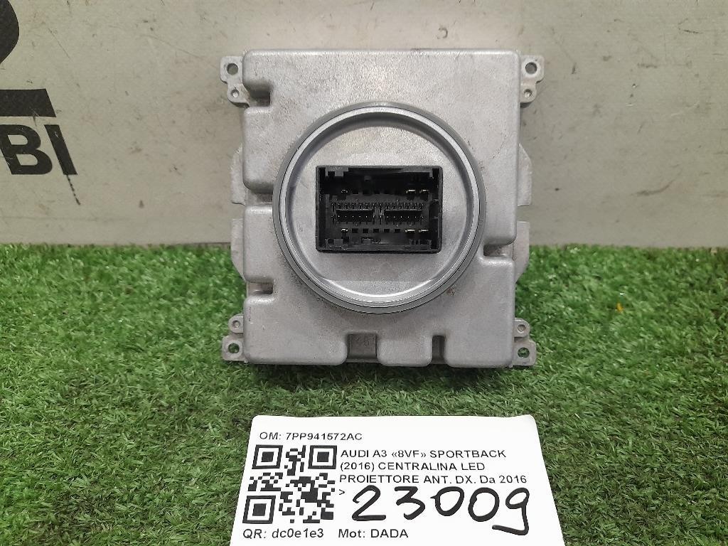 Centralina LED Proiettore ANT DX 7PP941572AC Audi A3 8VF Sportback 2016
