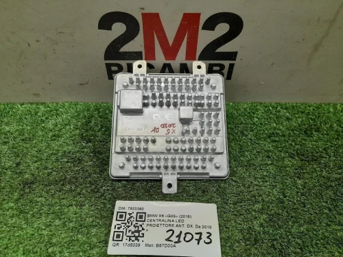 Centralina LED Proiettore ANT DX 7933360 Bmw X5 G05 2018