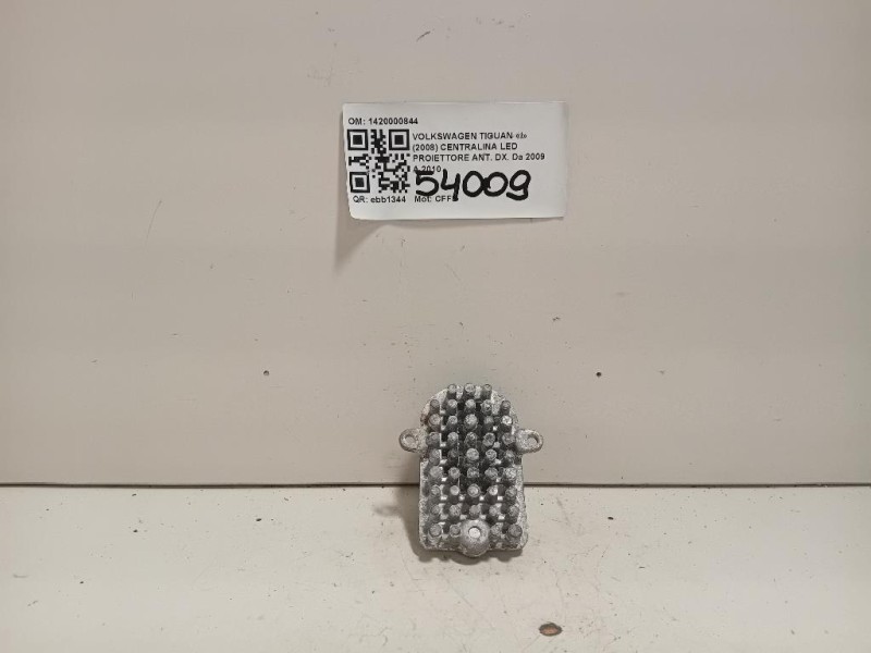 Centralina LED Proiettore ANT DX 1420000844 Volkswagen Tiguan I 2008